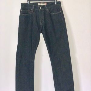 Levis514 mens 33x32 jeans Slim straight dark.